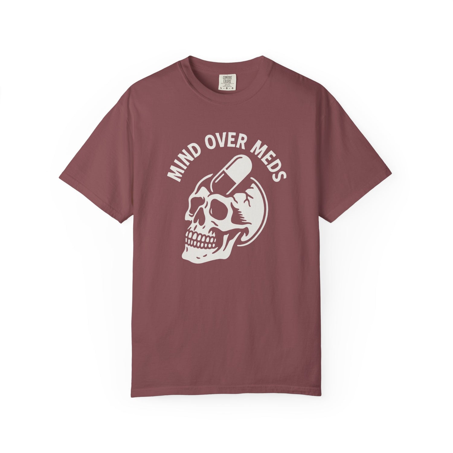 Cracked Skull with a Pill Brain