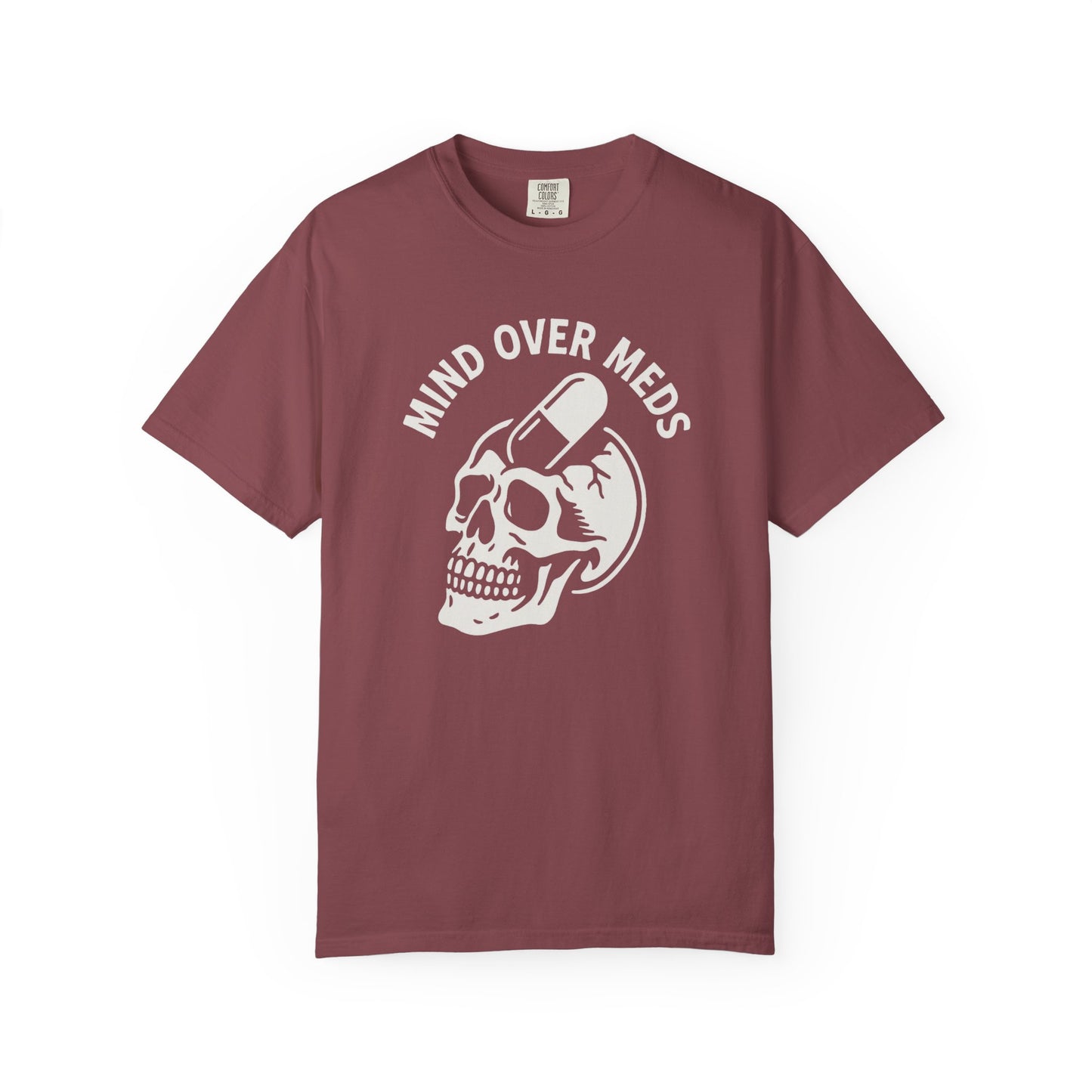 Cracked Skull with a Pill Brain