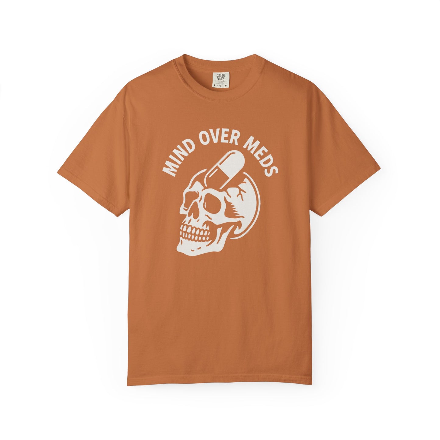 Cracked Skull with a Pill Brain