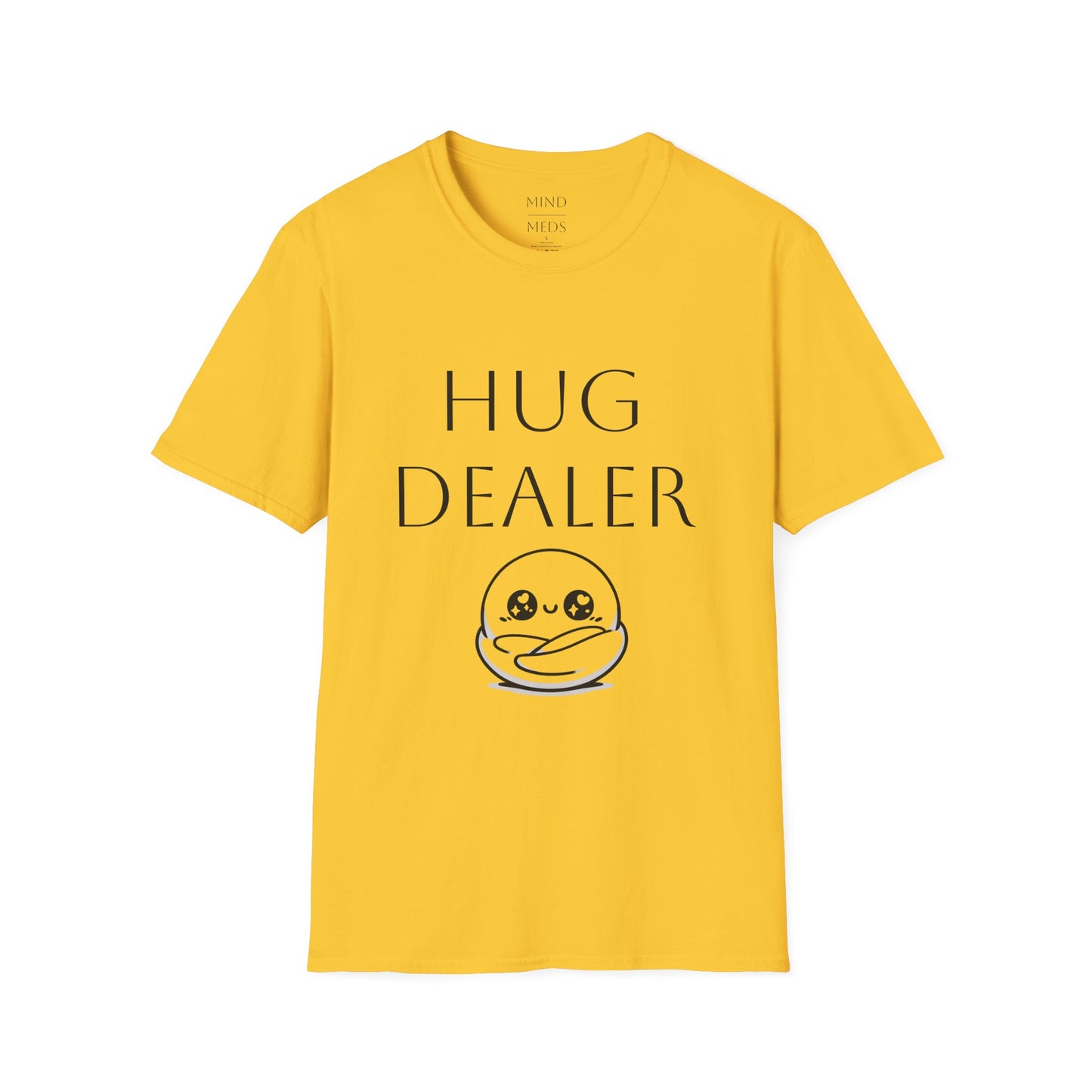 Funny "Hug Dealer" Unisex Softstyle T-Shirt - Perfect Gift for Friends and Family