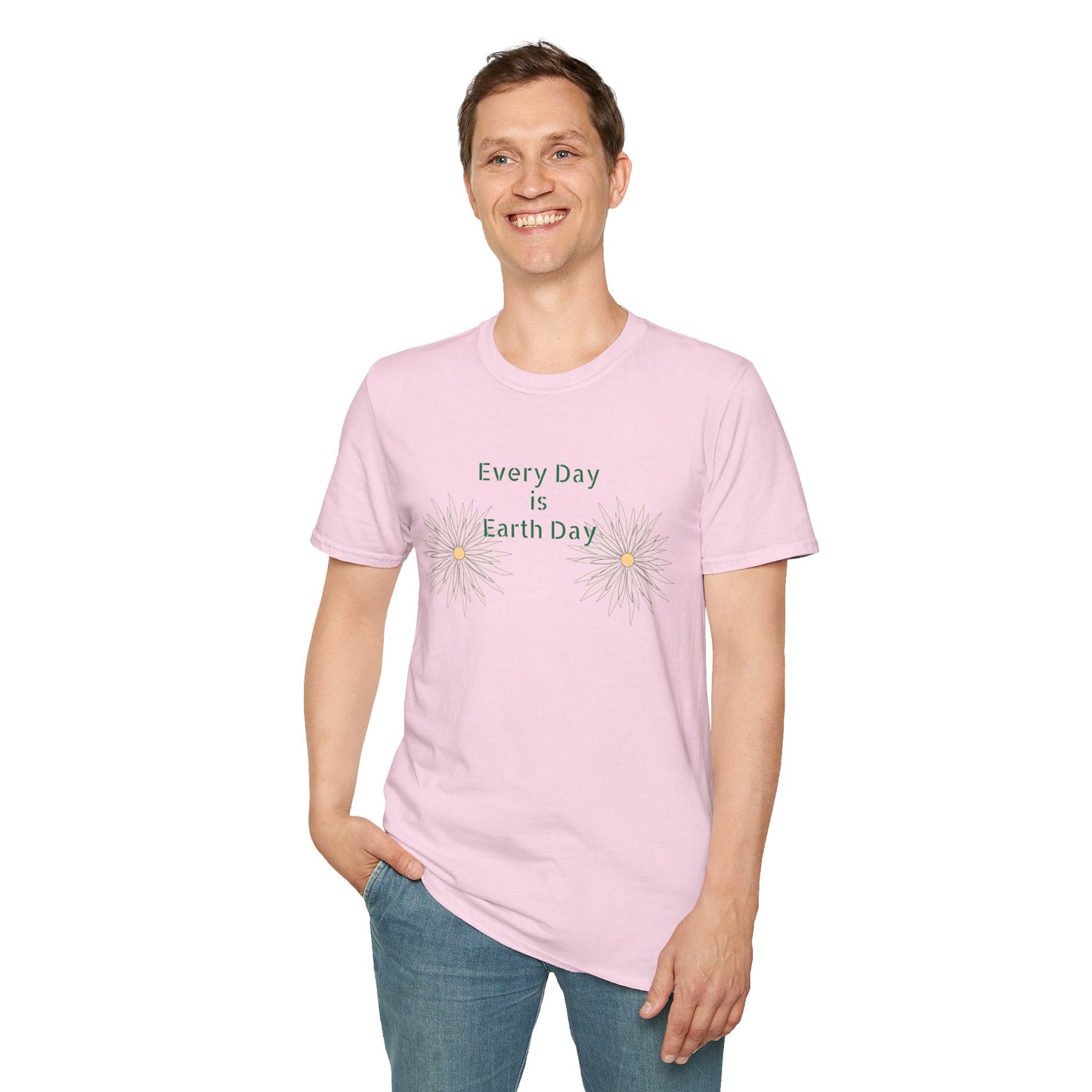 Every Day is Earth Day Unisex Softstyle T-Shirt