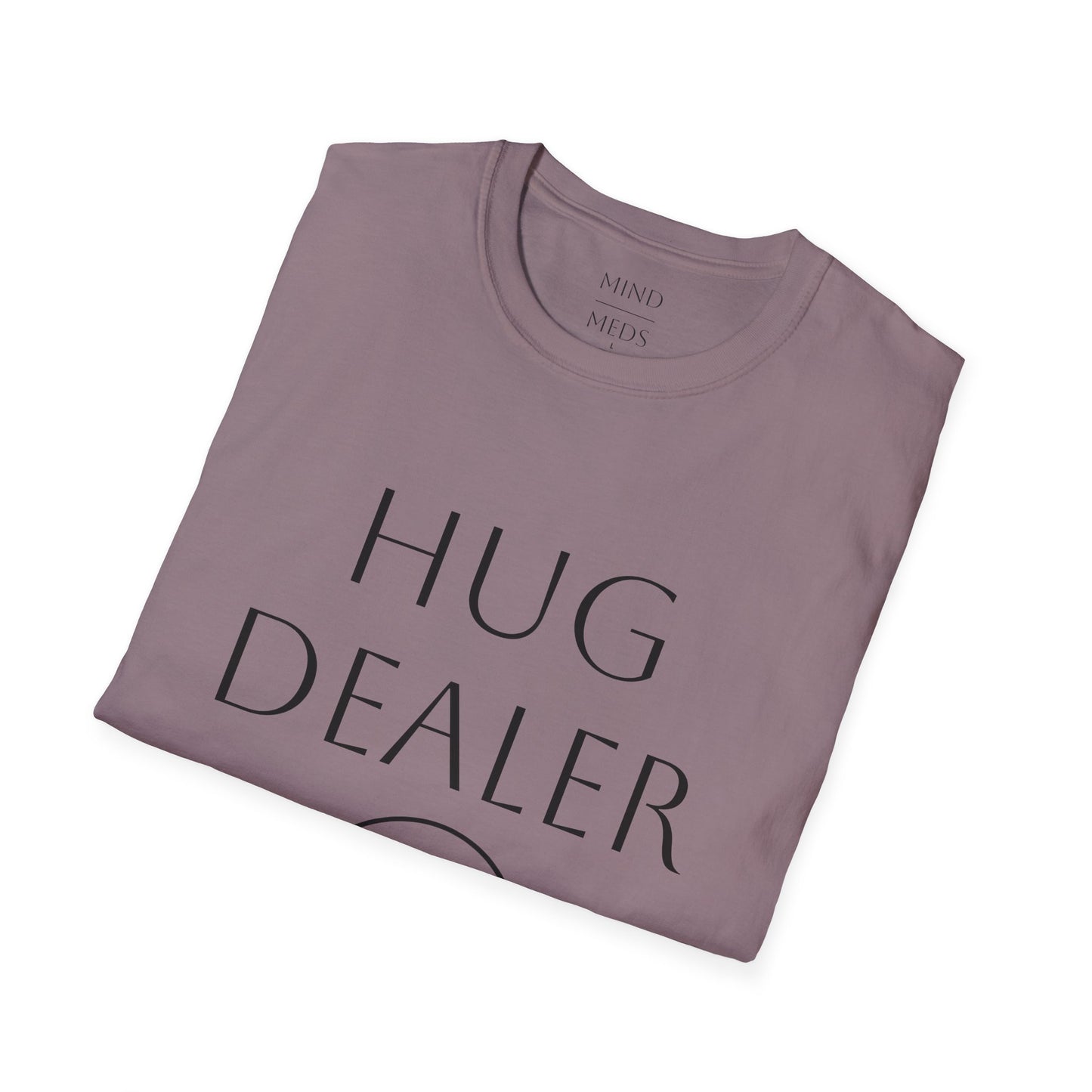 Funny "Hug Dealer" Unisex Softstyle T-Shirt - Perfect Gift for Friends and Family