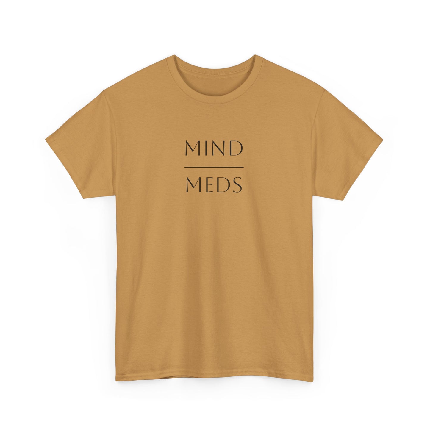 Mind Meds Unisex Heavy Cotton Tee - Artistic Wellness Shirt