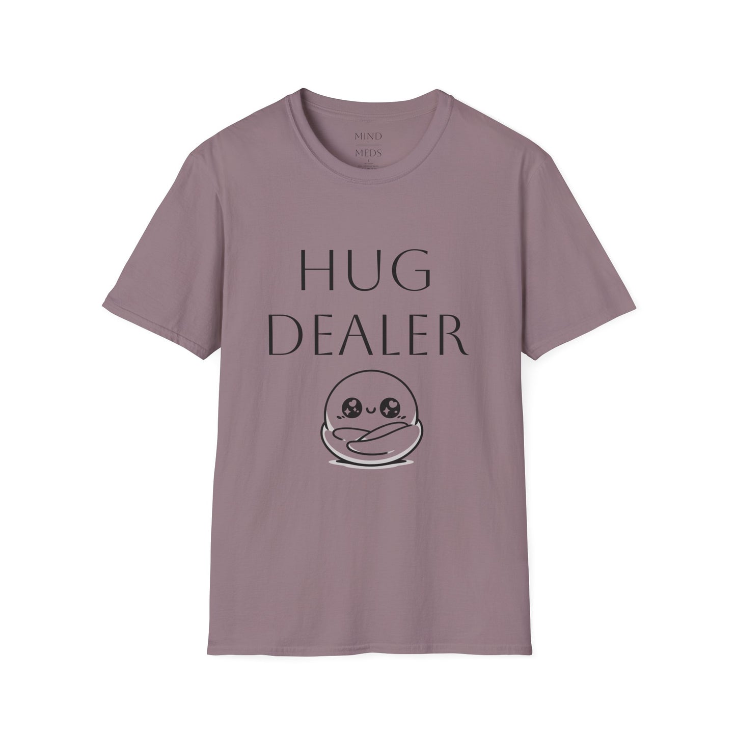 Funny "Hug Dealer" Unisex Softstyle T-Shirt - Perfect Gift for Friends and Family