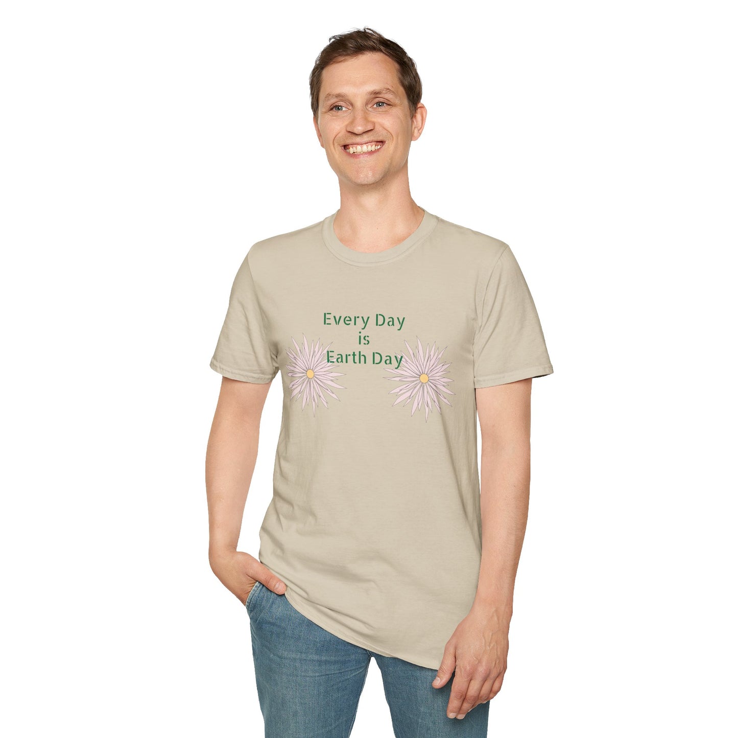 Every Day is Earth Day Unisex Softstyle T-Shirt