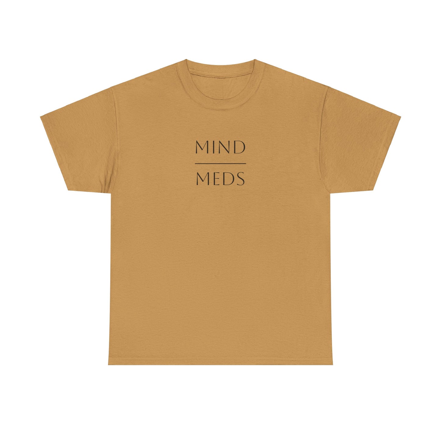 Mind Meds Unisex Heavy Cotton Tee - Artistic Wellness Shirt